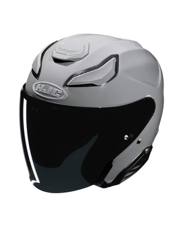 Kask otwarty HJC F31 Solid szary