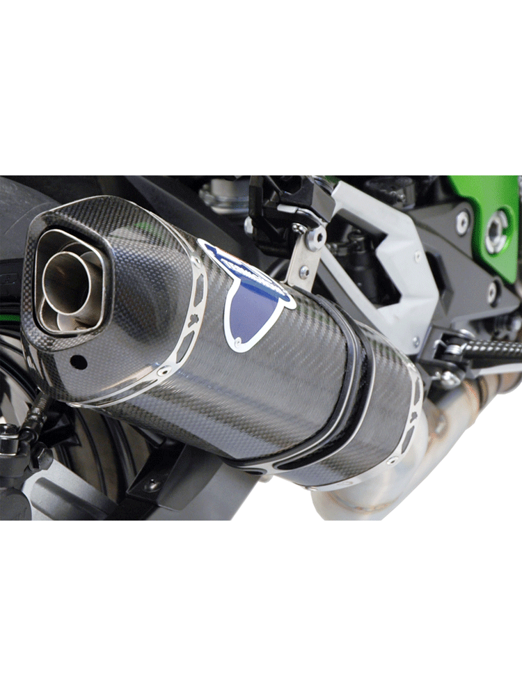 Tłumik Termignoni Slip-On stal nierdzewna, włókno węglowe do Kawasaki Z 800 (13-17)