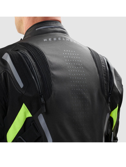 Kurtka motocyklowa tekstylna Rebelhorn Hiker IV czarno-żółta