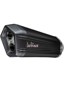 Pełny układ wydechowy LeoVince LV-12 Black Edition [Slip-On, Stainless Steel] do Yamaha T-Max 560/Tech Max [20-24]