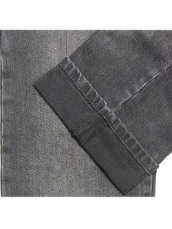 Spodnie motocyklowe jeansowe John Doe Ironhead - XTM czarne