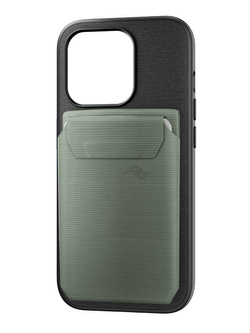 Magnetyczny portfel / podstawka do telefonu Peak Design Mobile szarozielony