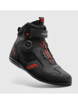 Buty motocyklowe Rebelhorn Spark 3 czarno-czerwone
