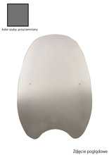 Szyba motocyklowa MRA "CU" + zestaw montażowy MRA (typ HKS 28/32) wybrane modele Aprilia/BMW/Harley-Davidson/Motoguzzi/Yamaha przyciemniana
