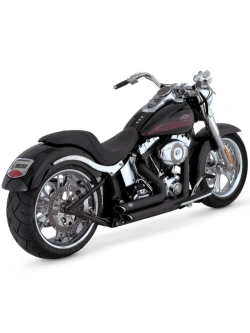 Pełny układ wydechowy Vance & Hines Shortshots Staggered Harley Davidson Softail (wybrane modele) czarny matowy