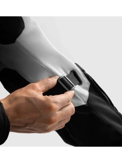 Kurtka motocyklowa tekstylna Rebelhorn Borg II czarno-szaro-żółta