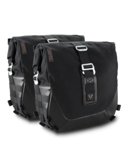 Zestaw sakw bocznych Legend Gear LC2 ze stelażami SW-Motech Triumph Speed Twin 900 (24-) czarne [poj.: 2 x 13,5 L]