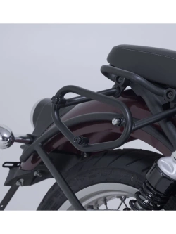 Zestaw: kufry boczne plastikowe Urban ABS + stelaże SLC SW-Motech Royal Enfield Classic 650 (25-) [poj.: 2 x 16,5l]