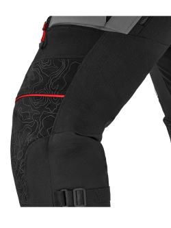 Spodnie motocyklowe tekstylne Shima Tracker czarno-jasnoszare