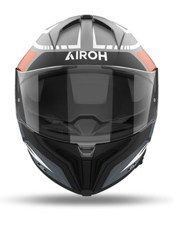 Kask integralny Airoh Matryx Rider czarno-szaro-czerwony