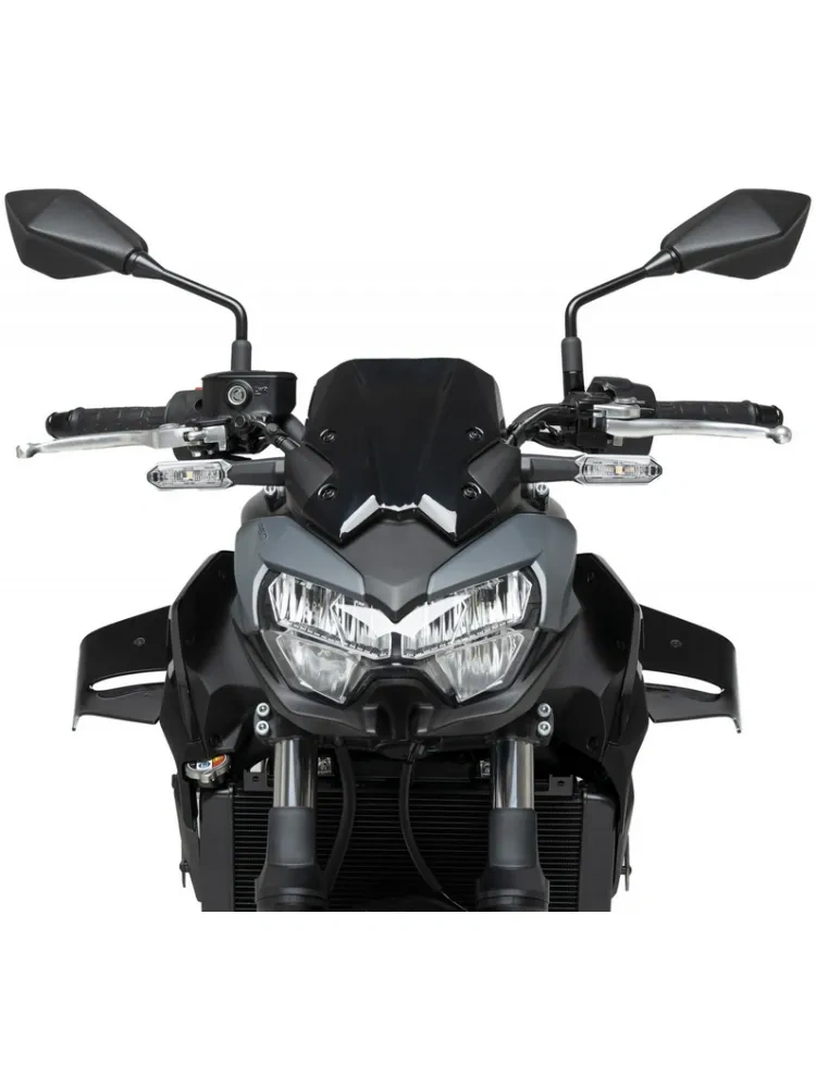 Spoilery boczne Puig D12 Kawasaki Z650 (20-) czarne
