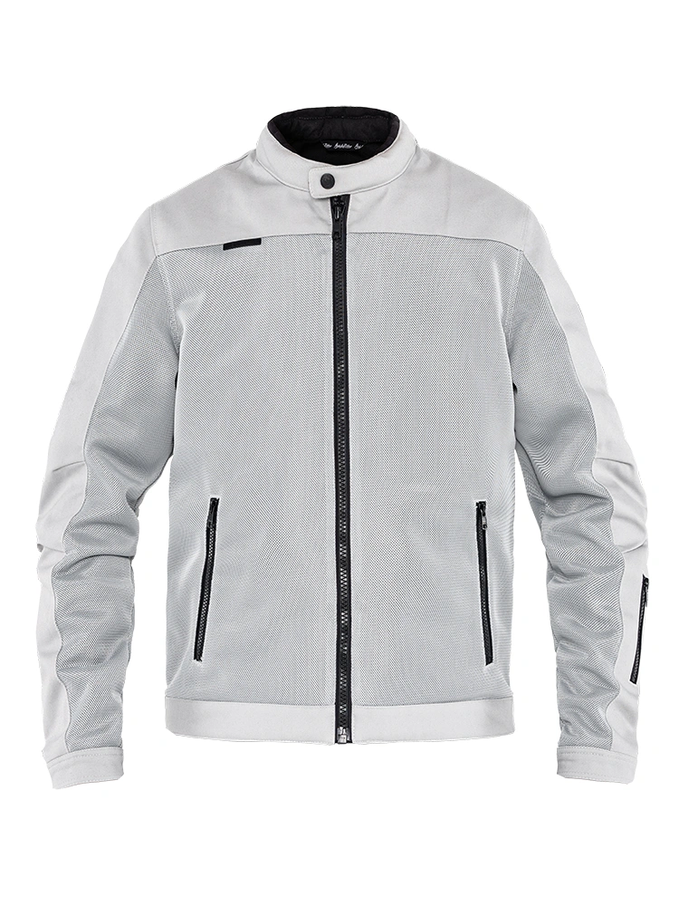 Kurtka motocyklowa tekstylna John Doe Aero Mesh biała