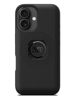 Zestaw rowerowy: etui MAG na telefon iPhone 16 (magnetyczne), wodoodporny pokrowiec MAG oraz mocowanie Quad Lock