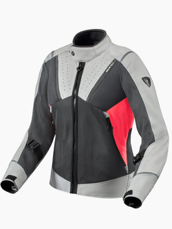 Kurtka motocyklowa damska tekstylna REV’IT! Airwave 4 szaro-różowa