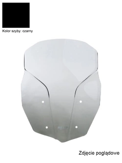 Szyba motocyklowa MRA "TM" BMW F 800 GS (24-) czarna