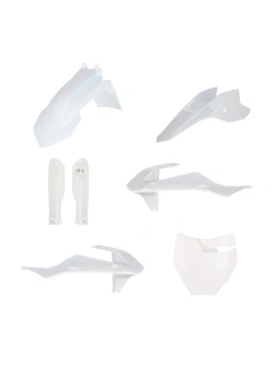 Pełny zestaw plastików Acerbis KTM 50 SX (16-)/ GasGas MC 50 (22-23) biały