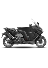 Pokrowiec na nogi Tucano Urbano Termoscud S-PRO R253SPRO Yamaha T-Max 560/TMax Tech Max (25-) czarny