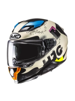 Kask integralny HJC F71 Faco Desert brązowy