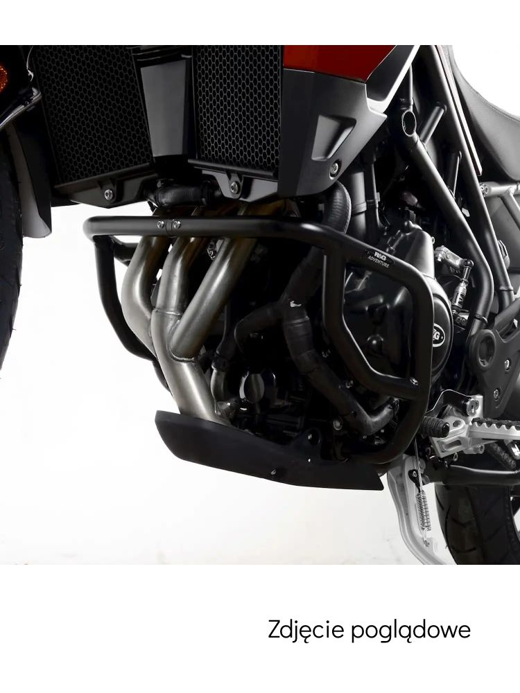 Gmole R&G Racing Triumph Tiger 900 (20)/900 GT/PRO (20-)/900 Rally/PRO (20-23)/ Tiger 850 Sport (21-) srebrne