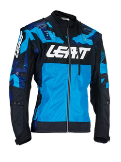 Kurtka enduro Leatt Moto 4.5 X-Flow niebieska