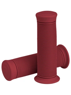 Manetki motocyklowe Biltwell Kung Fu TPV do kierownic o średnicy 22 [mm] czerwone