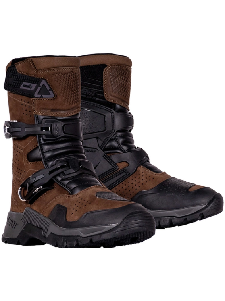 Buty enduro Leatt ADV HydraDri 7.5 Short Desert brązowe