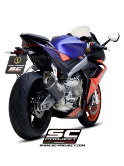 Pełny układ wydechowy 2-1 SC-Project SC1-R, Euro 5, Carbon - Aprilia RS 660 (20-)