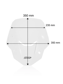Szyba motocyklowa WRS Sport Honda XL 750 Transalp (25-) przezroczysta