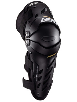 Ochraniacze kolan dziecięce Leatt Knee&Shin Dual Axis czarne