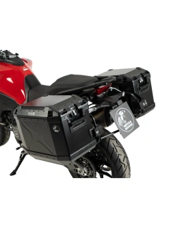 Zestaw: kufry boczne + stelaże Hepco&Becker Xplorer Cutout Ducati Multistrada V2/S (25-) czarne