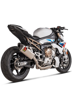 Pełny układ wydechowy Akrapovič Evolution Line BMW S 1000 R (21-)/ RR (19-)/ M 1000 R (23-)/ RR (21-24) [tytan/ włókno węglowe]