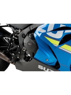 Pokrywy dekli silnika PUIG Suzuki GSX R1000/ R (17-21) czarne