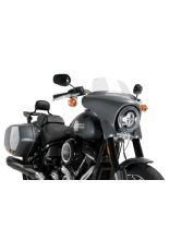 Szyba motocyklowa sportowa PUIG High-Road Harley Davidson Sofail Sport Glide FLSB (18-24) przeźroczysty