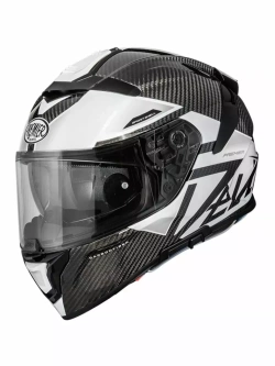 Kask integralny Premier Devil Carbon MN 8 czarno-biały