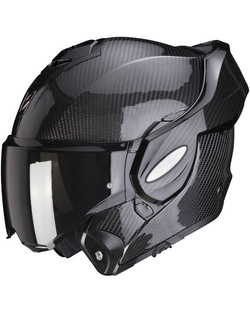 Kask szczękowy Scorpion Exo-Tech Carbon Solid czarny