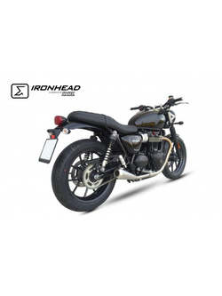Tłumik motocyklowy IXIL OVC11SS Ironhead Conical Triumph Street/ Speed Twin 900 (16-22)/ Street Cup 