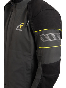 Kurtka motocyklowa tekstylna Rukka R-EX 2.0 czarno-szaro-żółta