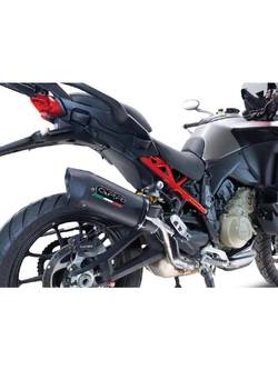 Tłumik motocyklowy G.P.R Furore Evo4 Nero Ducati Multistrada V4/ S (22-24) aluminiowy [z homologacją]