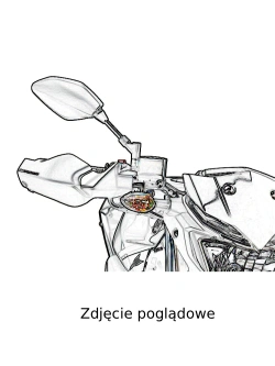 Handbary PUIG Yamaha MT-03 (16-) karbonowe