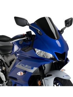 Szyba sportowa PUIG do Yamaha YZF-R3 (19-) czarna