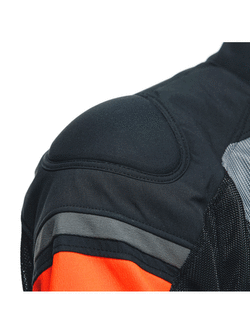 Kurtka motocyklowa tekstylna Dainese Air Fast Tex czarno-szaro-czerwona