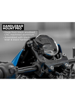 Zestaw na motocykl: etui na telefon Huawei P30 + wodoodporny pokrowiec + mocowanie Quad Lock 