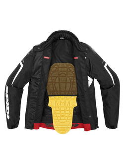 Kurtka motocyklowa tekstylna Spidi Sportmaster H2Out czarno-biała
