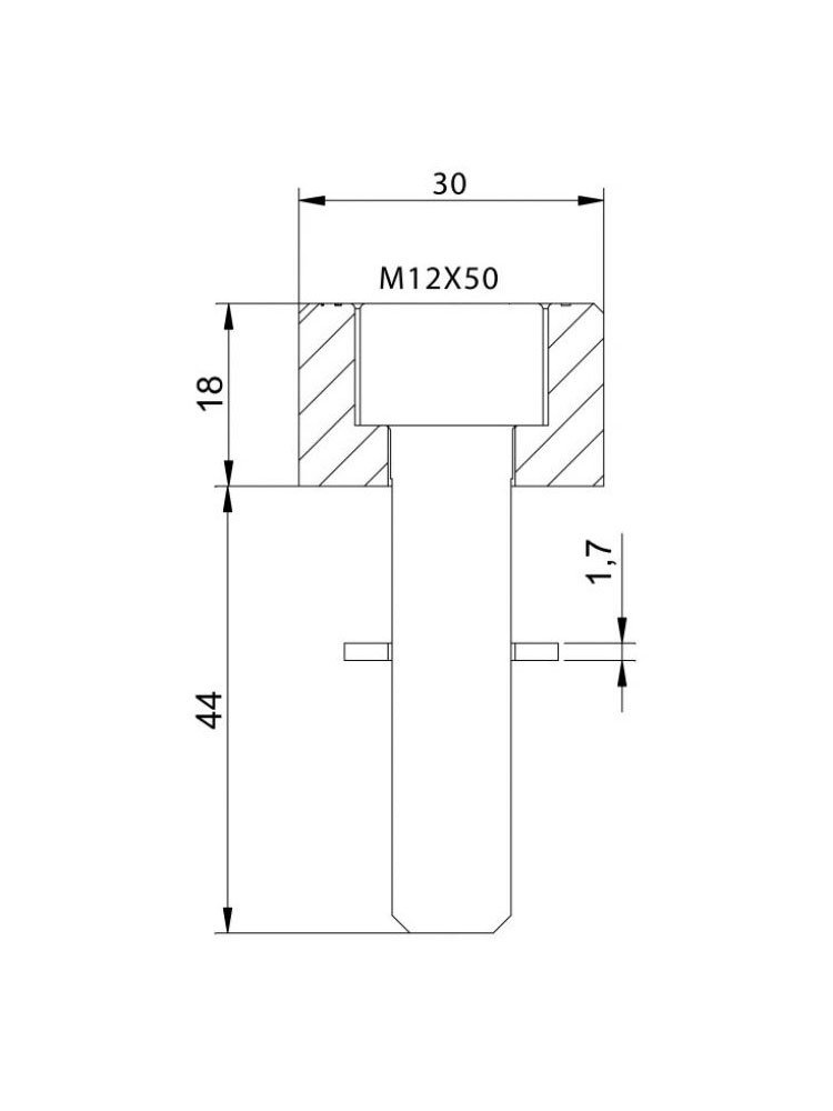 Adapter lusterek PUIG Hi-Tech 4 do kierownicy BMW R NINE T/SCRAMBLER/PURE / S1000 R