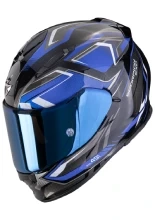 Kask integralny Scorpion Exo-491 Zumo czarno-czerwony matowy