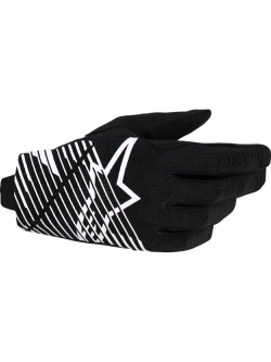 Rękawice cross Alpinestars MX Radar Pro czarno-białe