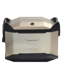 Kufer Hepco&Becker Xceed 38 srebrny - kufer boczny prawy [pojemność: 38L]