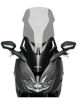 Szyba motocyklowa turystyczna PUIG V-Tech Honda Forza 125 (21-), Forza 350 (21-) lekko przyciemniana