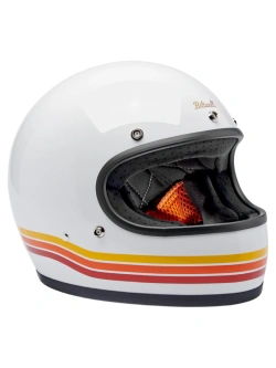 Kask integralny Biltwell Gringo Sunset Spectrum biały