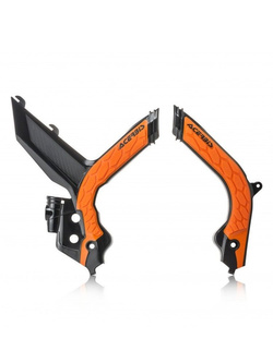 Osłony ramy Acerbis X-Grip KTM (wybrane modele) pomarańczowo-czarne